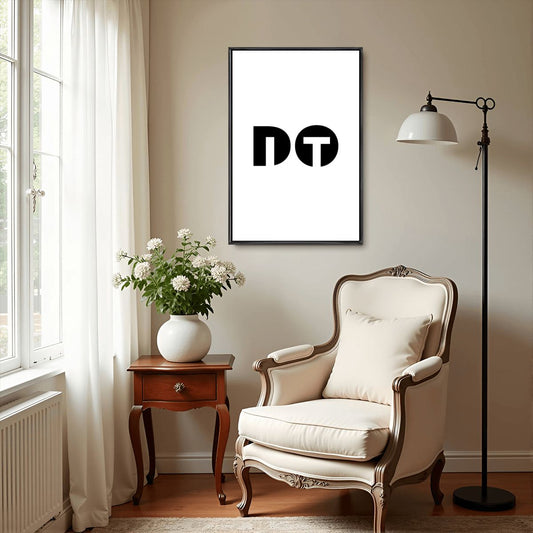 DO IT Minimal Wall Art Home Decor - Digital Print