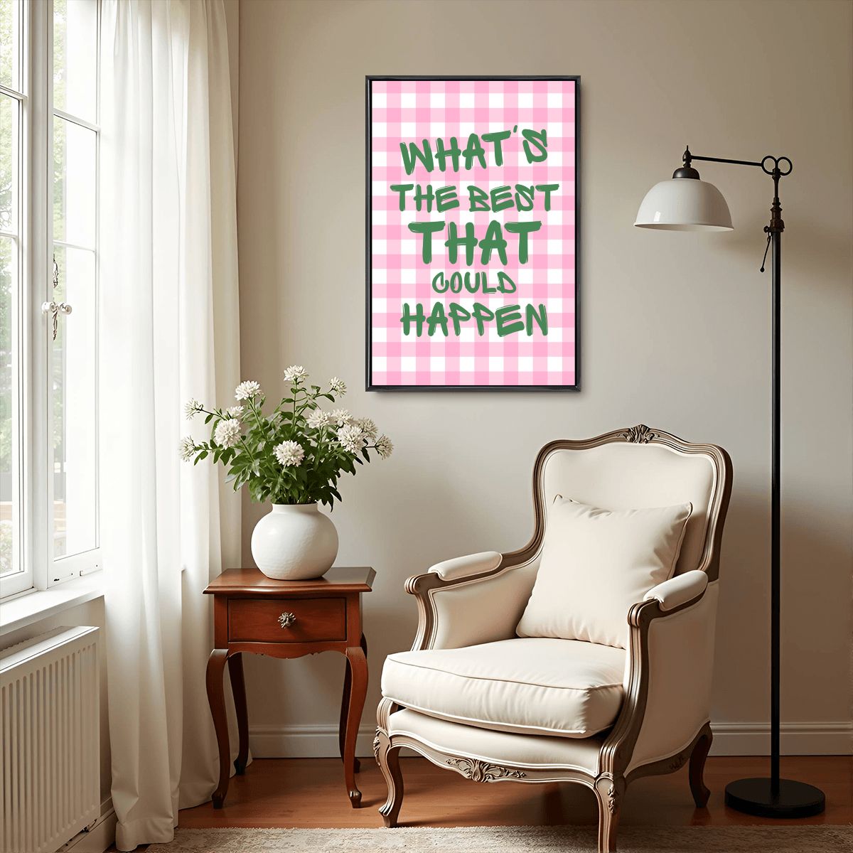 What's The Best That Could Happen Wall Art - Digital Print
