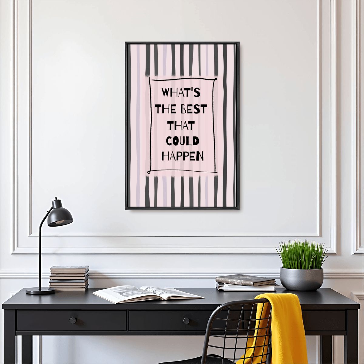 What's The Best That Could Happen Wall Art - Digital Print