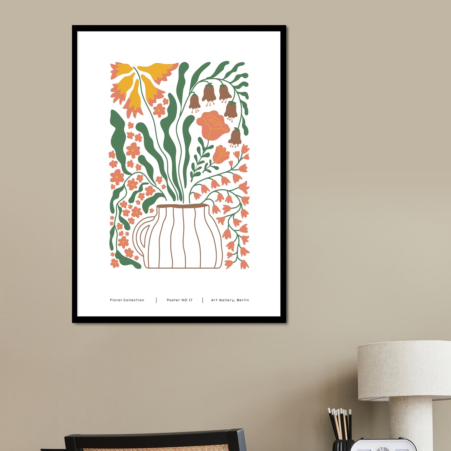 Cozy Botanical Wall Art Set of 6 - Digital Print