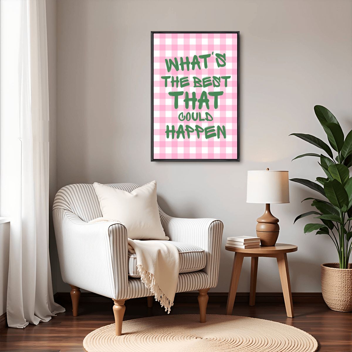 What's The Best That Could Happen Wall Art - Digital Print