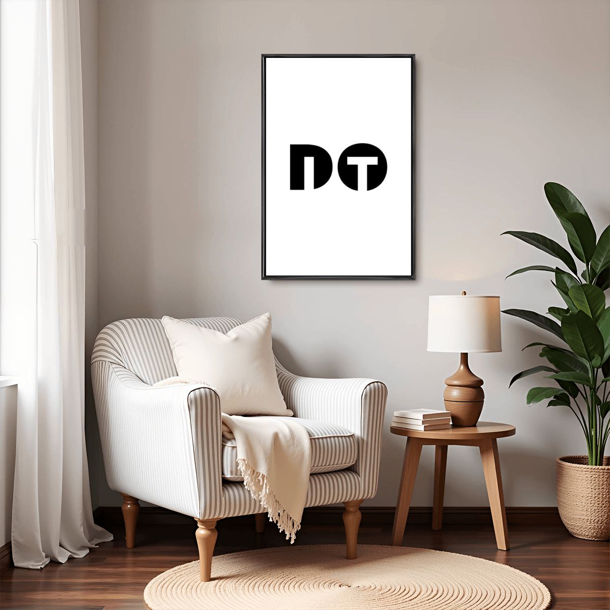 DO IT Minimal Wall Art Home Decor - Digital Print