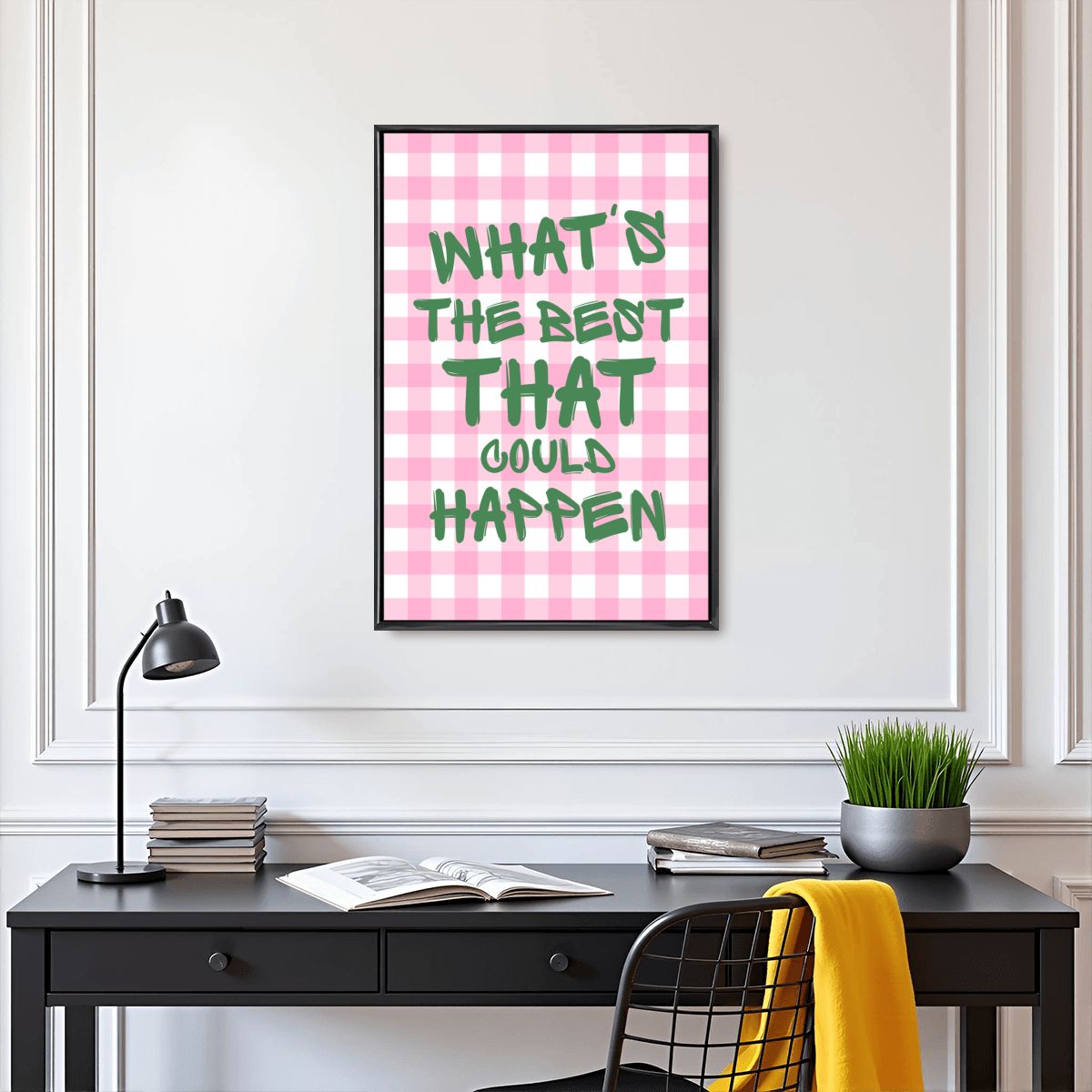 What's The Best That Could Happen Wall Art - Digital Print