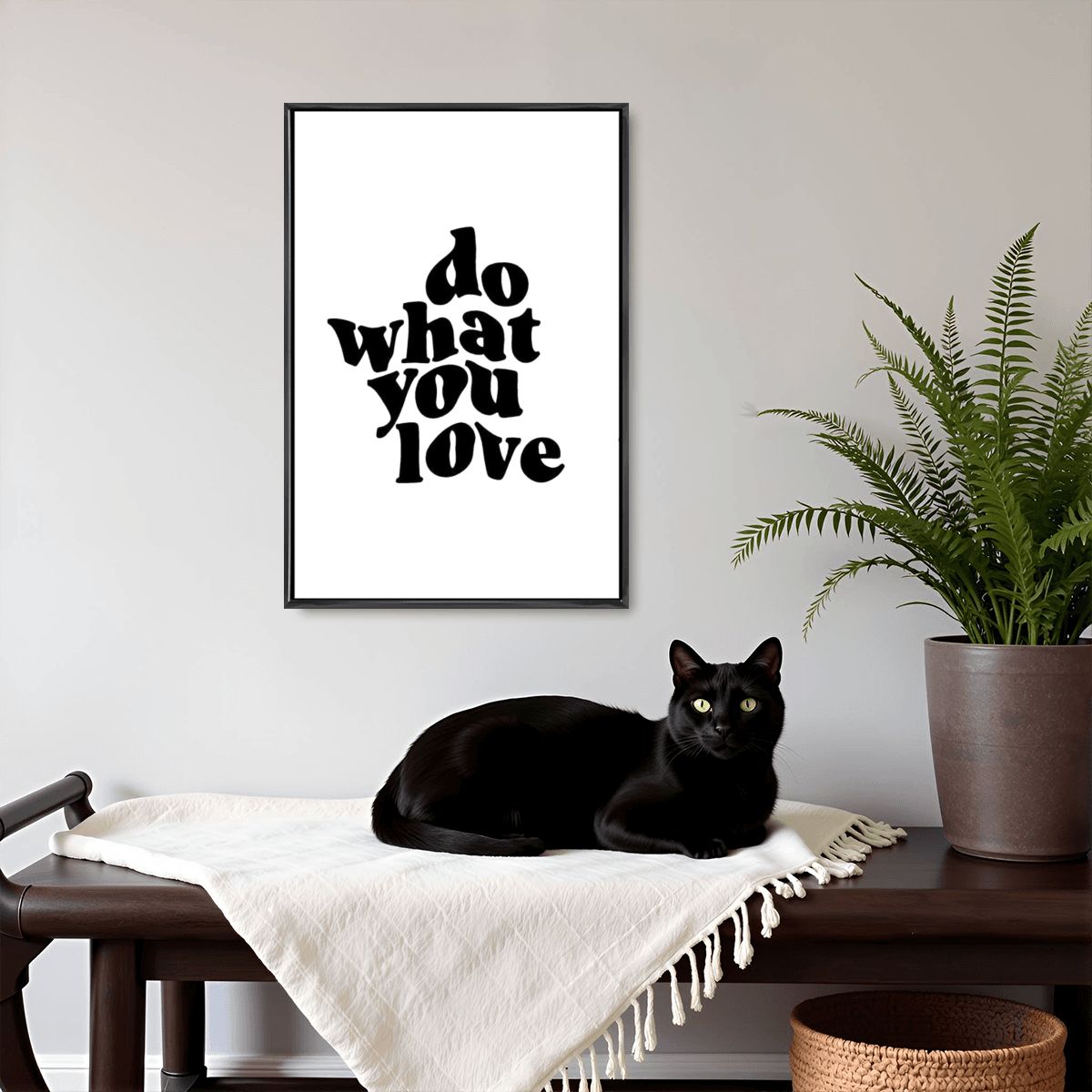 Do what you Love Minimal Wall Art - Digital Print