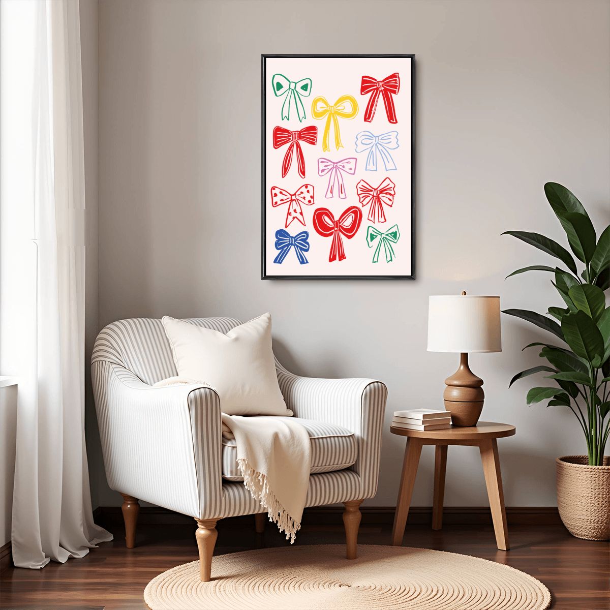 Colorful Dopamine Decor Printable Wall Art Set - Digital Print