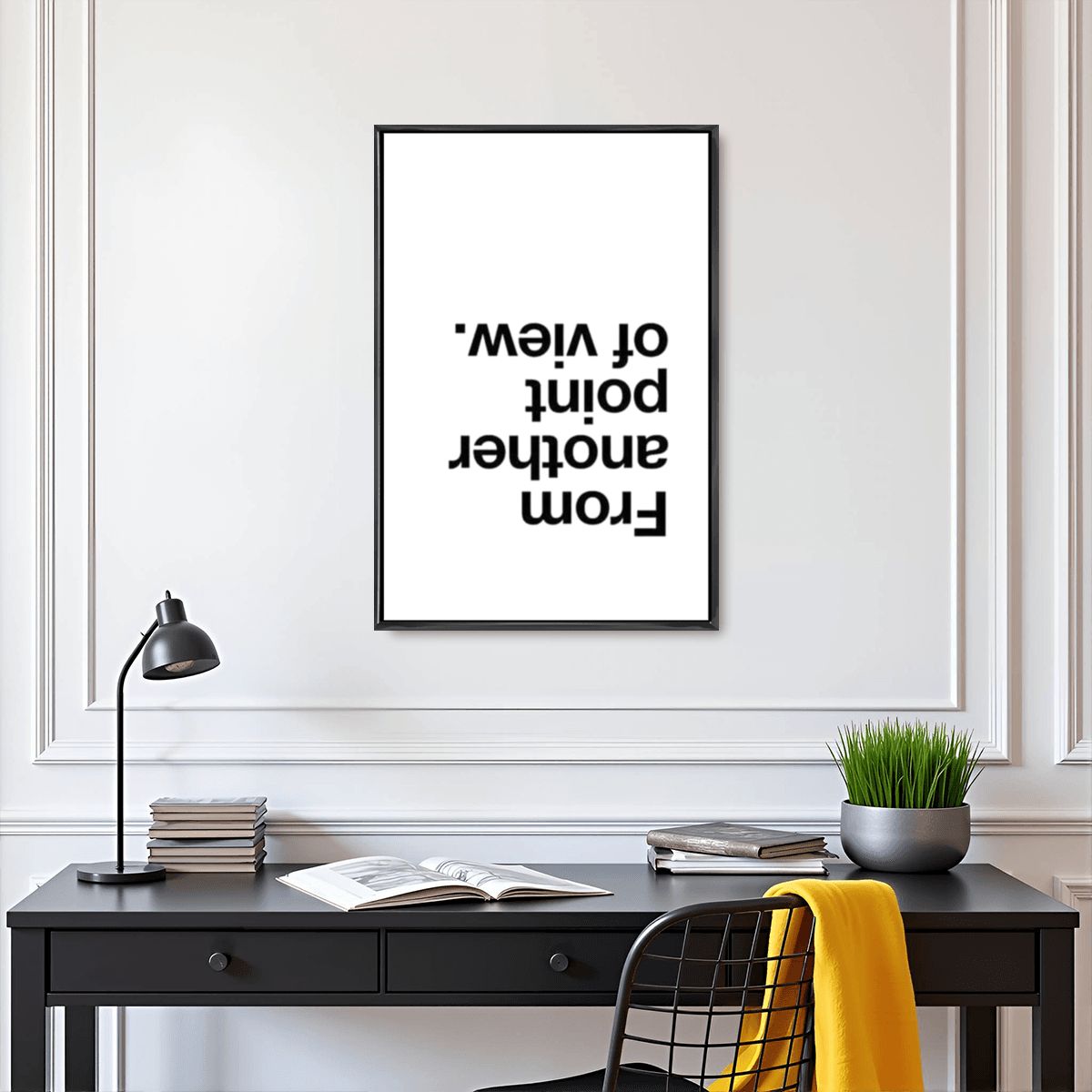 From another point of view Minimal Wall Art - Digital Print