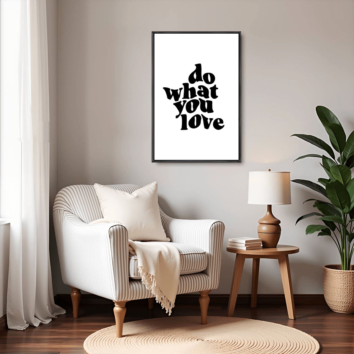 Do what you Love Minimal Wall Art - Digital Print